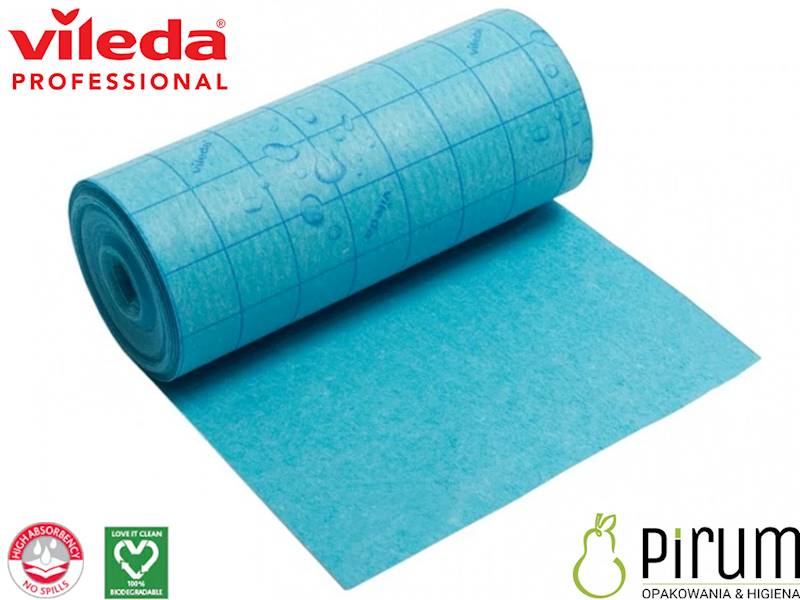 Vileda Quick`n Dry Ścierka w rolce Niebieska 10m
