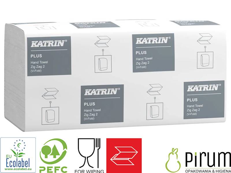 Katrin Plus 769191 Ręcznik ZZ BIAŁY BINDA 190szt
