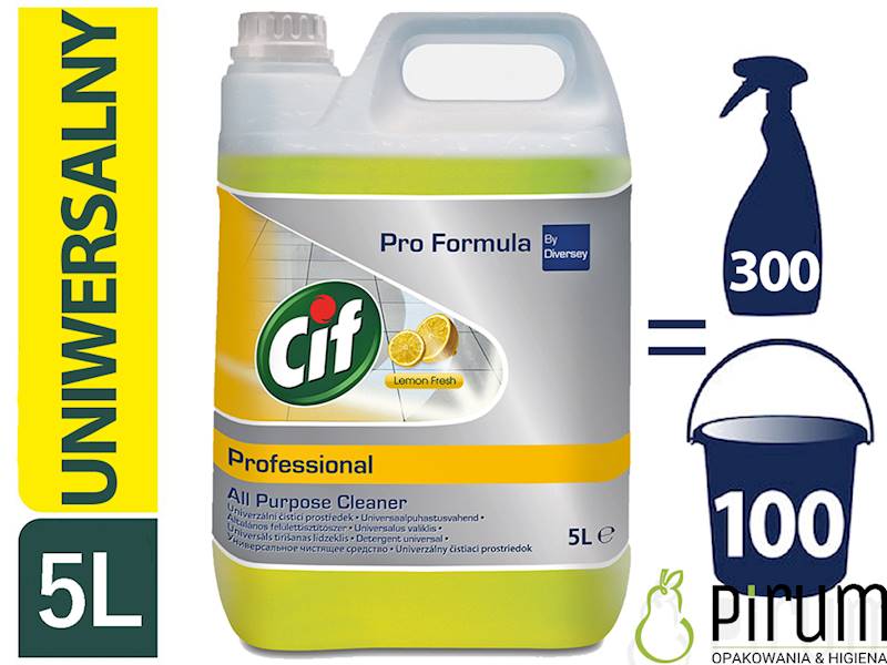 CIF 5L All Purpose Cleaner Lemon Fresh Uniwersalny