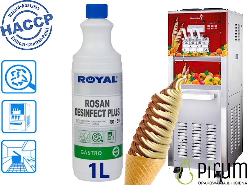 Royal 1L RO-55 Rosan Desinfect Plus LODY Dezynfe.