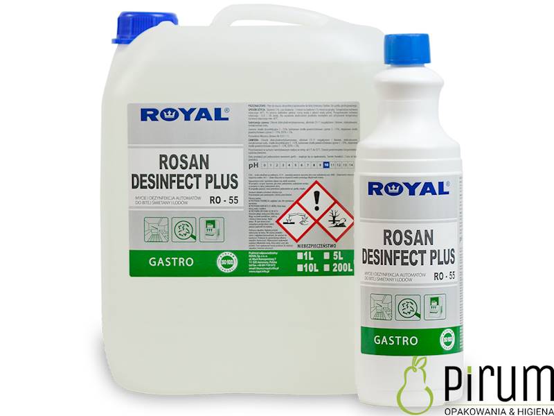 Royal 1L RO-55 Rosan Desinfect Plus LODY Dezynfe.