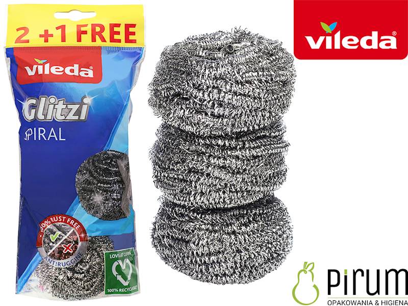 Vileda Druciak Spiralny 2+1 GLITZI SPIRAL 3szt
