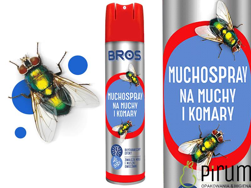 BROS 400ml MUCHOSPRAY na Muchy i Komary