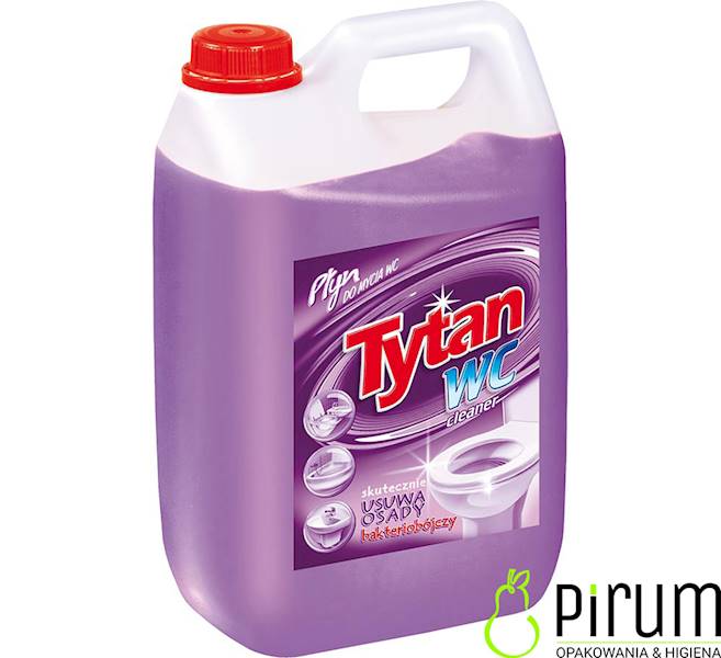 Tytan 5kg Płyn do Mycia i Dezynfekcji WC FIOLETOWY