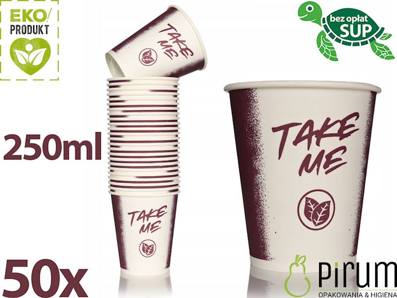 Kubek 250ml 80mm TAKE ME 88341 Love Nature 50x