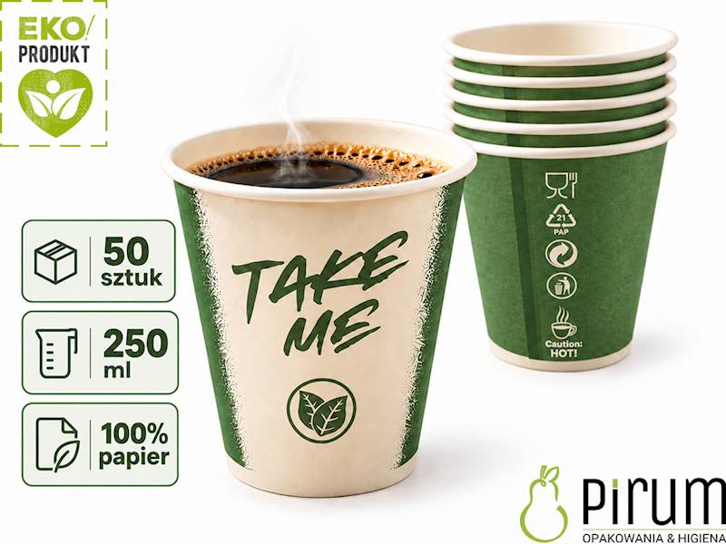 Kubek 250ml 80mm TAKE ME 88709 Love Nature 50x