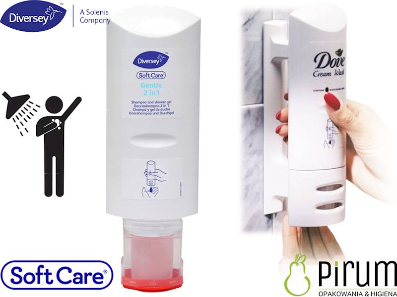 Soft Care 300ml Gentle 2in1 SZAMPON I ŻEL