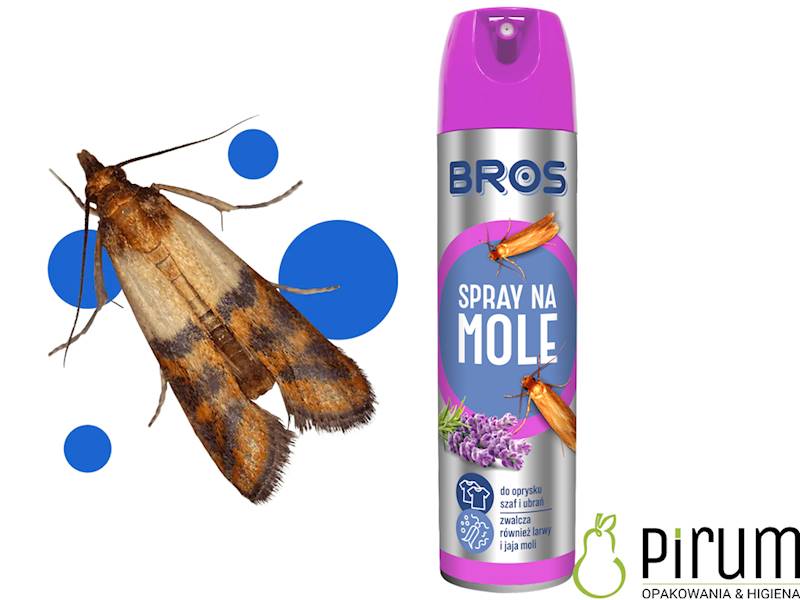 BROS 150ml Spray na MOLE Odzieżowe Lawendowy
