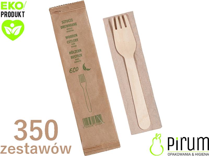 Konfekcja Bio S+W DREWNO w Papierze 350szt
