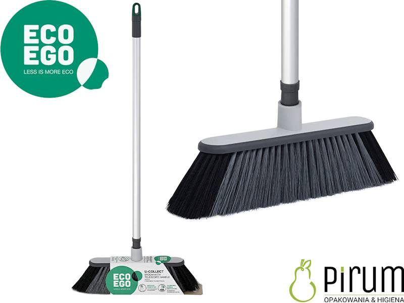 Eco Ego Miotła U-COLLECT z kijem teleskop. 137cm