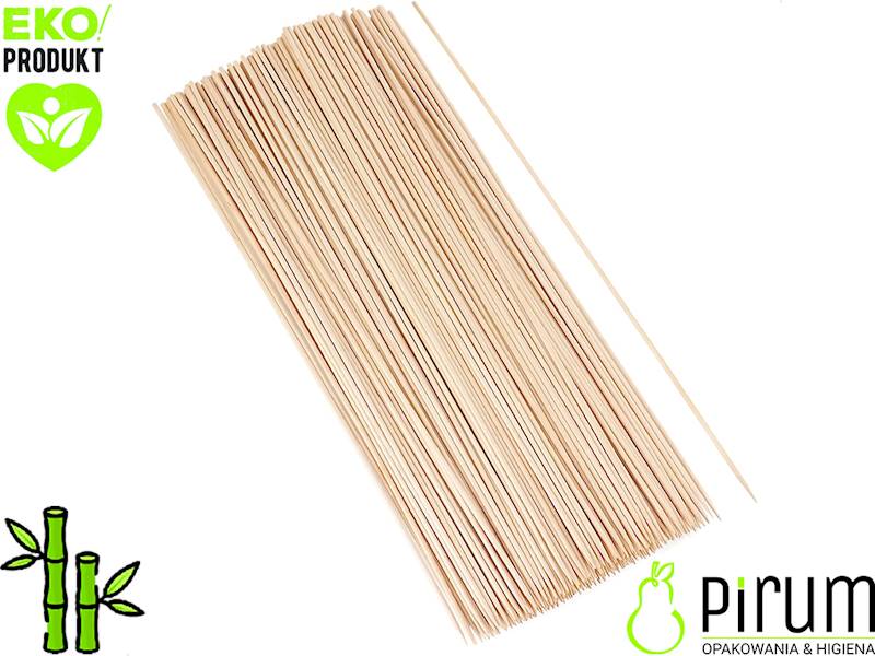 Patyczki 20cm 2,5mm Bambus Szaszłyk 27-01 200szt