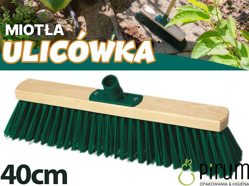 York Miotła 40cm Zewnętrzna ULICÓWKA