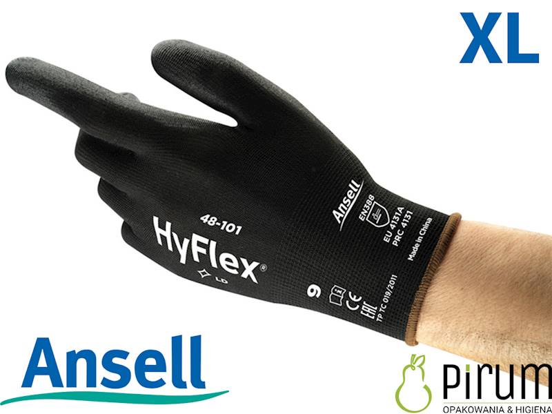 Rękawice Robocze Poliuretan HYFLEX® Rozmiar 11
