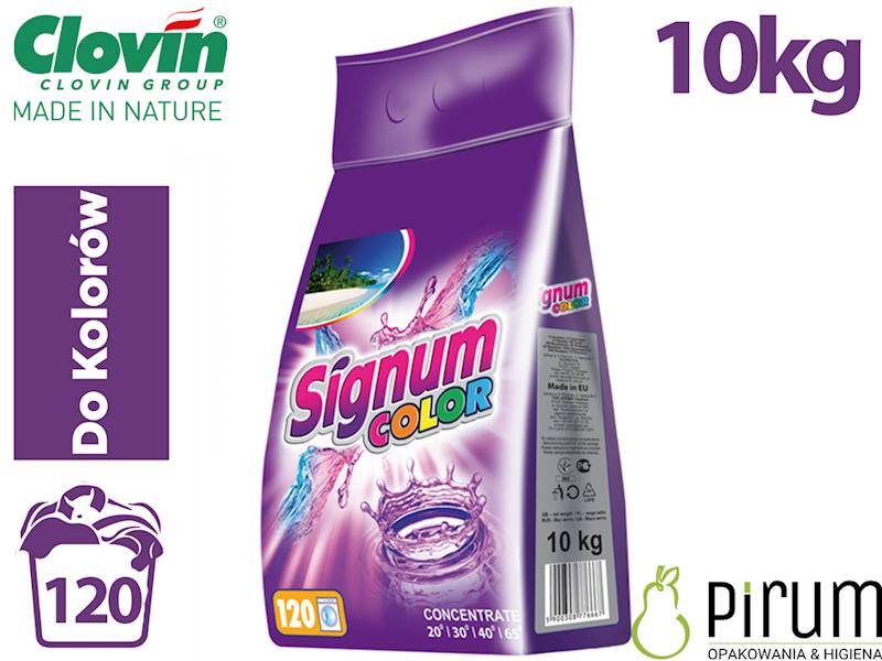SIGNUM 10kg COLOR Proszek na 120 Prań