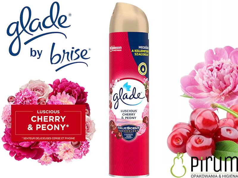 Glade 300ml Odświeżacz LUSCIOUS CHERRY & PEONY