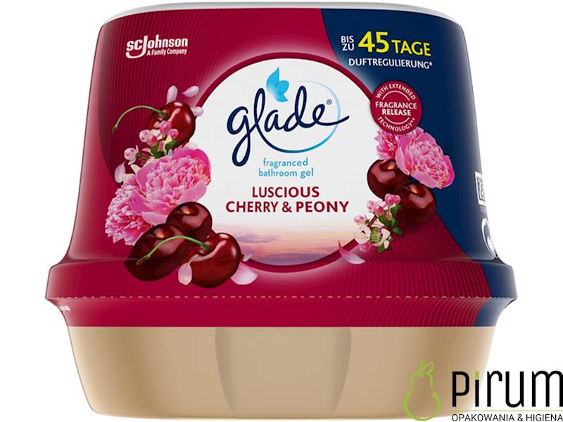 Glade 180g Luscious Cherry & Peony Odświeżacz Żel