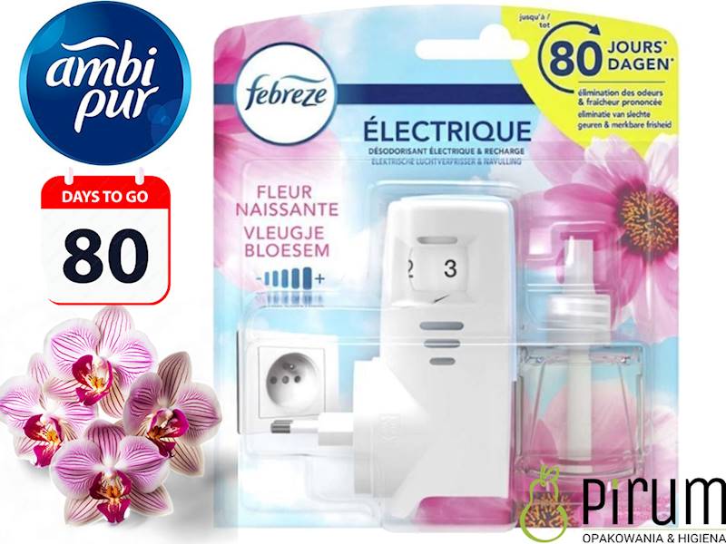 Febreze 20ml URZĄDZENIE ELECTRICAL Kwiat Orchidei 