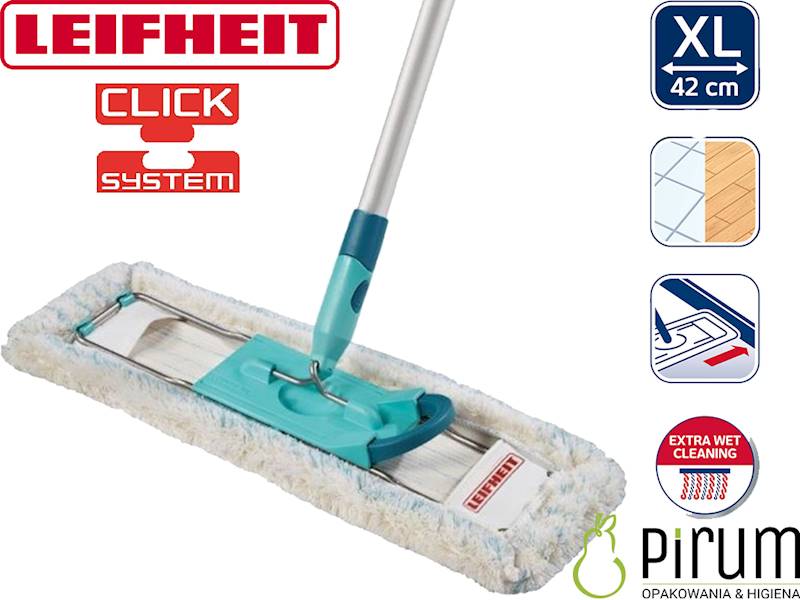 Leifheit MOP Profi MICRO DUO + Drążek Alu 140cm