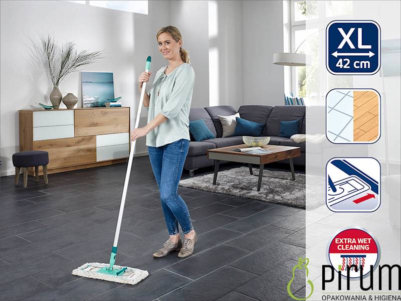 Leifheit MOP Profi MICRO DUO + Drążek Alu 140cm