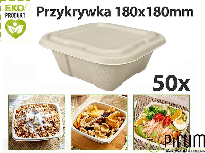 Przykrywka 180x180mm TRZCINA Love Nature 50szt 