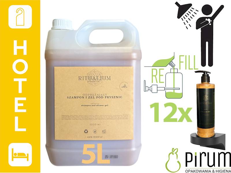 RITUALIUM LINE 5L Shampoo& Shower Gel - Zapas