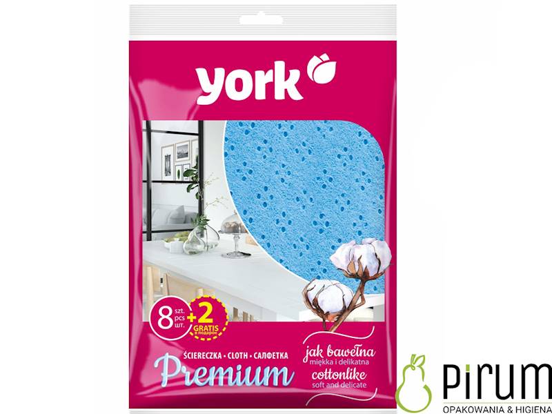 York Ściereczka PREMIUM jak Bawełna 8+2 GRATIS