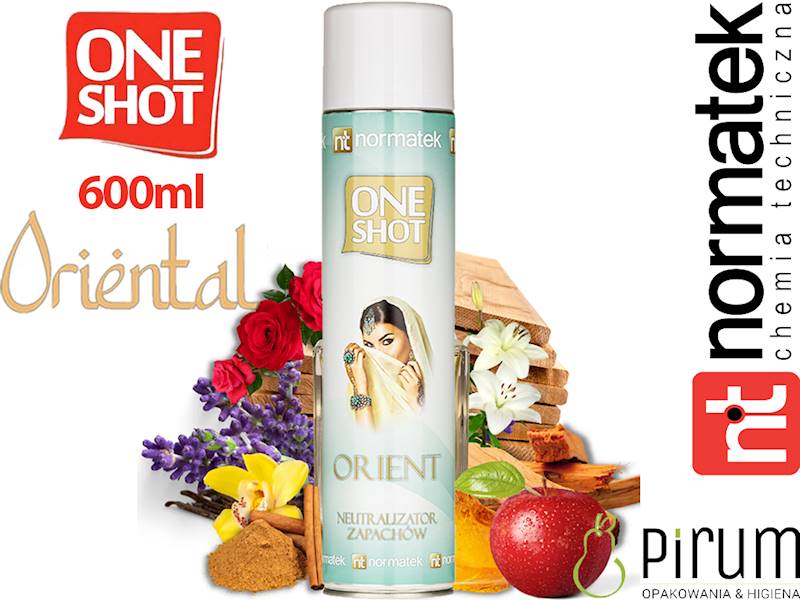 ONE SHOT 600ml ORIENT Neutralizator Zapachów