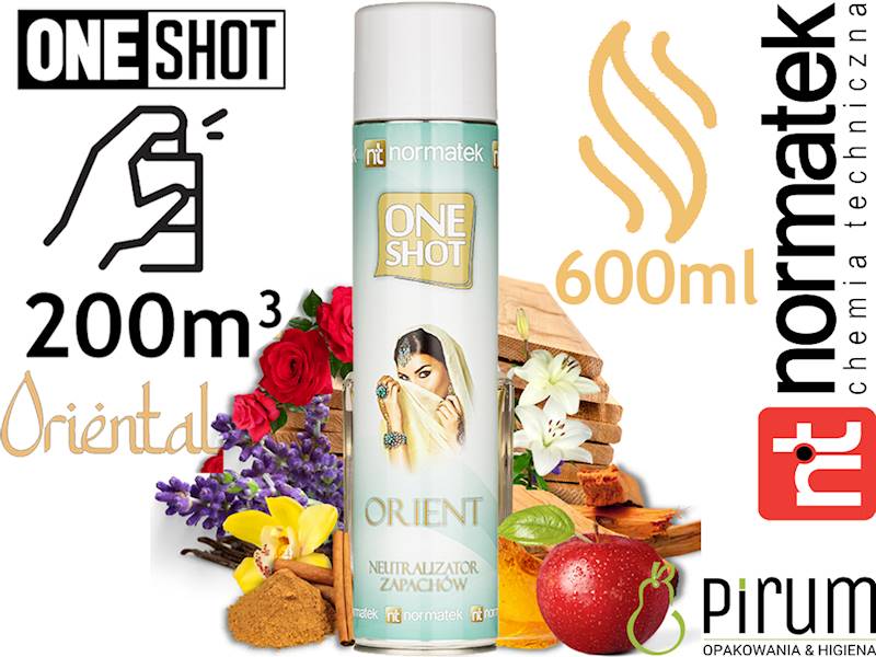 ONE SHOT 600ml ORIENT Neutralizator Zapachów
