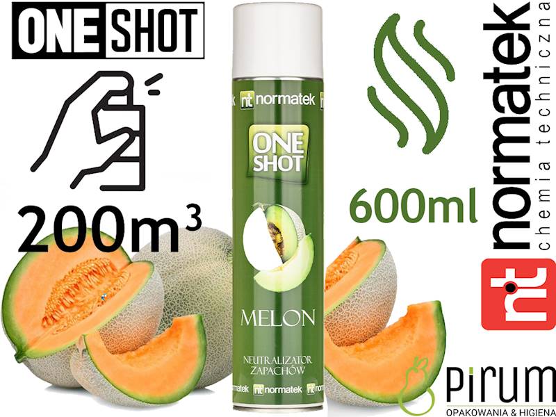 ONE SHOT 600ml MELON Neutralizator Zapachów