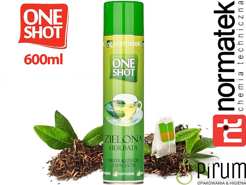 ONE SHOT 600ml ZIELONA HERBATA Neutralizator