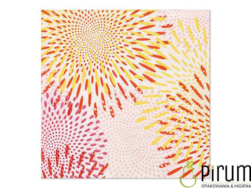 Papstar 89052 Serwetki 33cm 3w1/4 Bubbly Fr 20szt