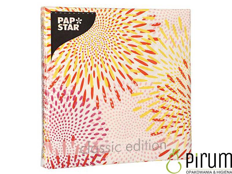 Papstar 89052 Serwetki 33cm 3w1/4 Bubbly Fr 20szt