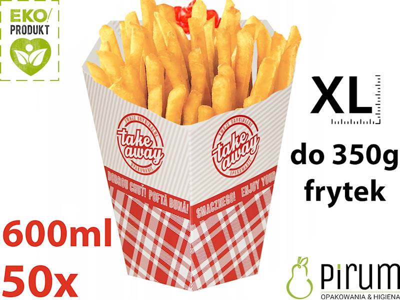 Opakowanie 600ml PAP + SOS F-301 Take Away 50szt 