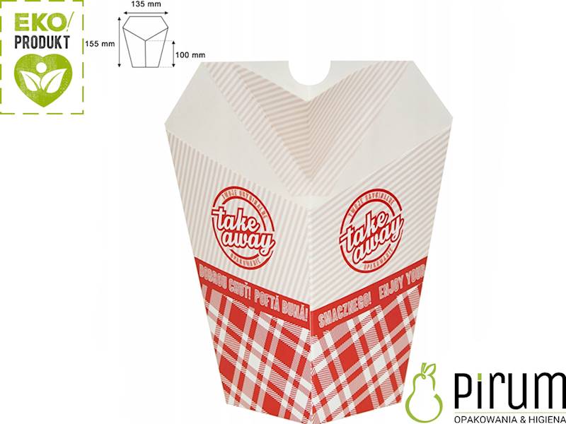 Opakowanie 600ml PAP + SOS F-301 Take Away 50szt 