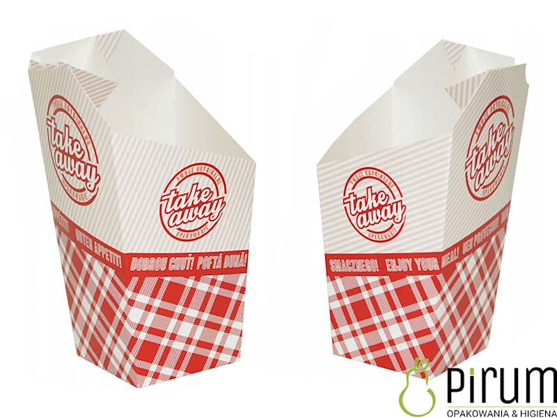 Opakowanie 600ml PAP + SOS F-301 Take Away 50szt 