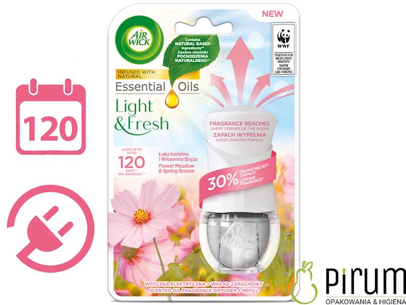 AirWick Wtyczka Elektryczna+ 19ml Łąka / Bryza