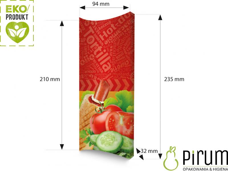 TORTILLA PAP L Take Away 94x235mm R-102 50szt 
