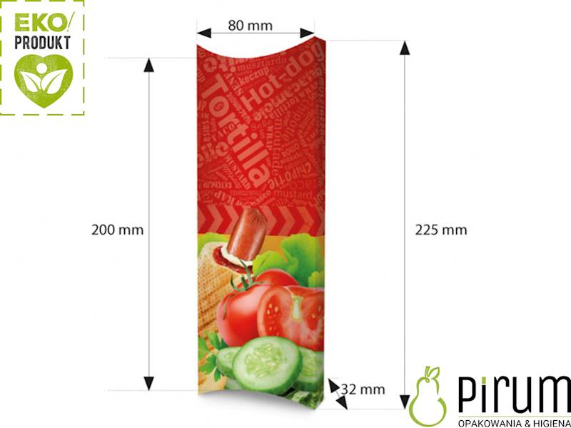TORTILLA PAP M Take Away 80x225mm R-101 50szt 