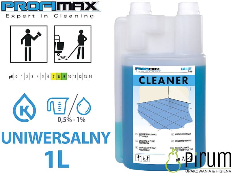 Profimax 1L CLEANER Uniwersalny środek czyszczący