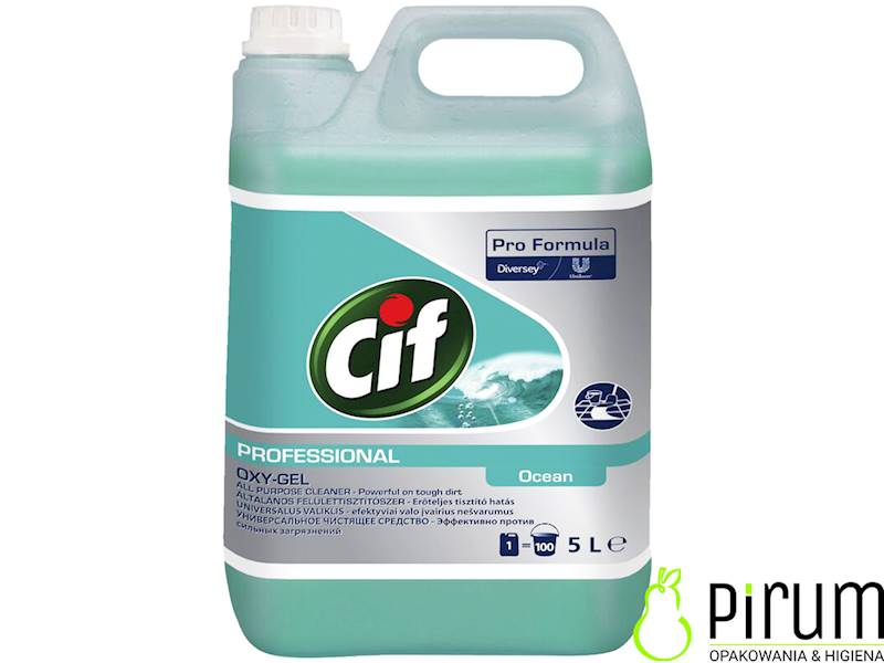 Cif 5L PRO OXY-GEL OCEAN Płyn Myjący Uniwersalny