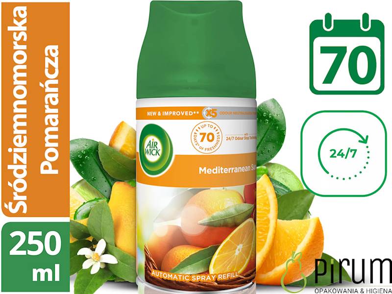 AirWick 250ml Freshmatic Mediterranean Sun ZAPAS