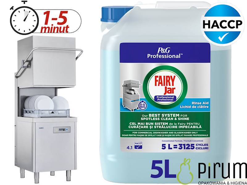 Fairy 5L RINSE AID Nabłyszczacz do zmywarek