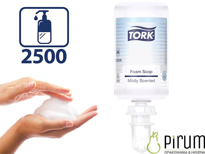 Tork 520501 S4 Delikatne Mydło w Piance MILD 1L 