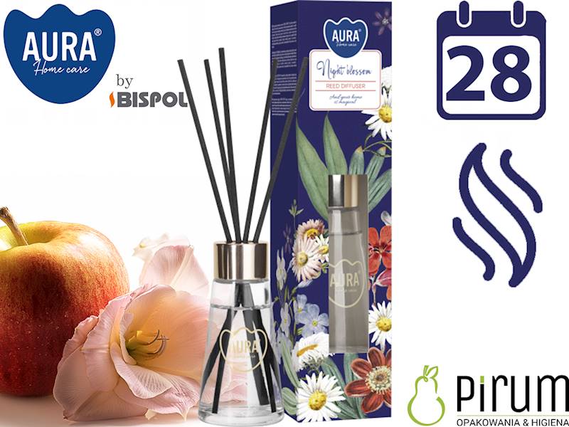 Aura 50ml Patyczki Zapachowe NIGHT BLOSSOM