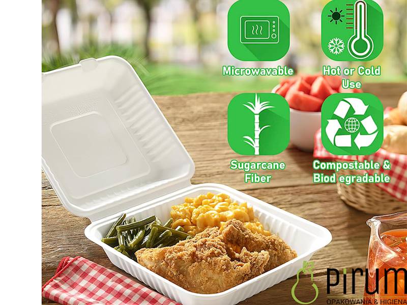 MenuBox 22x20cm 8" TRZCINA 46033 Papstar 50szt
