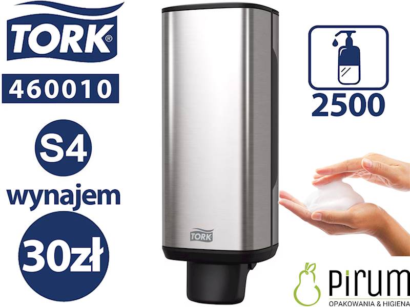 Tork 460010 Dozownik do mydła i pianki S4 STAL