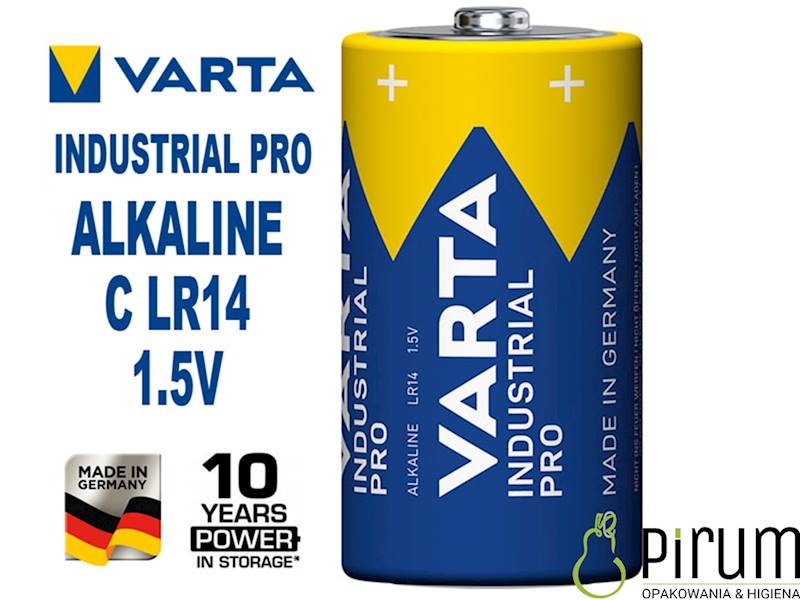 VARTA Bateria LR14 Alkaiczna Industrial PRO 1szt