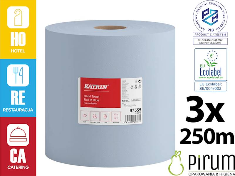 Katrin M 97555 Ręcznik Rola BLUE 1w 250m 3x