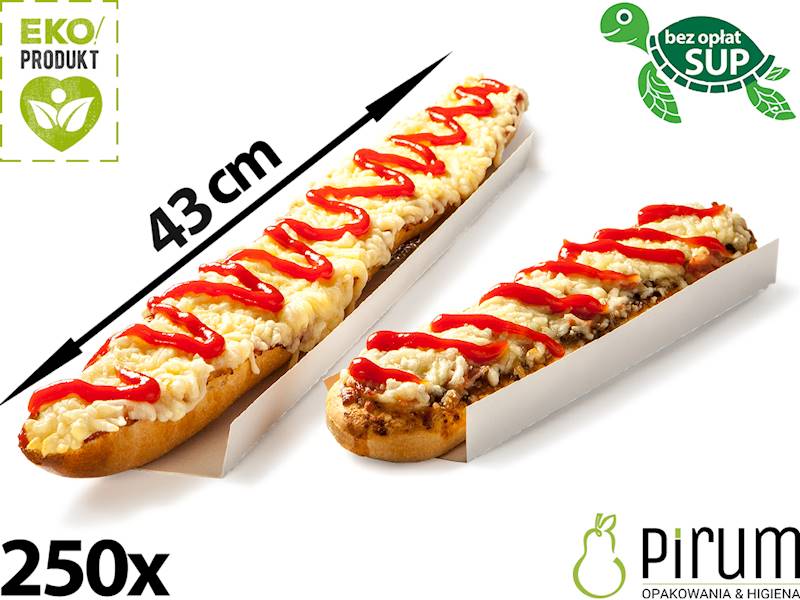 Abc Podkładka 10x43cm PAP Zapiekanka 250szt.