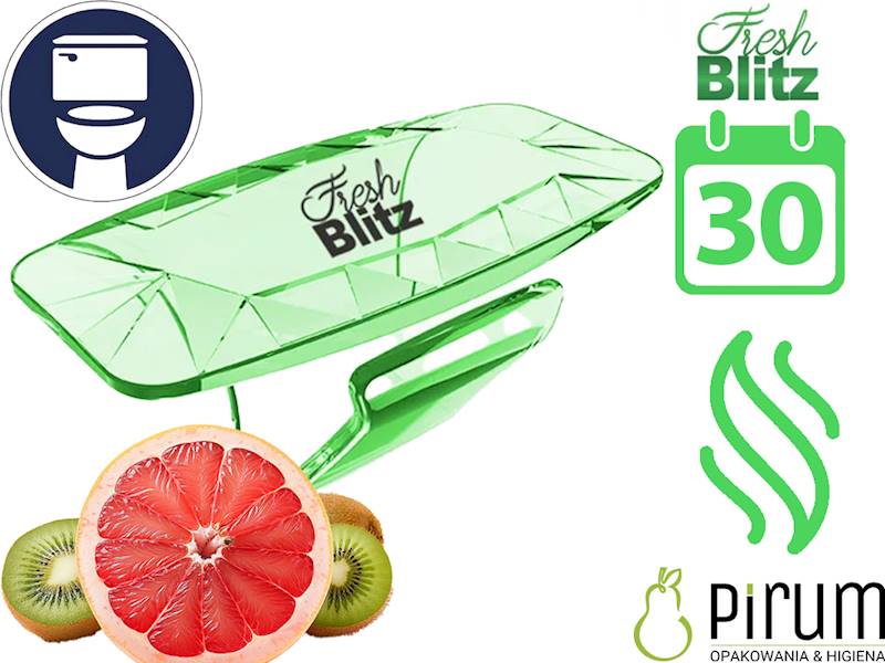 Fresh Blitz Toilet Clip Zawieszka Kiwi Grejfrut